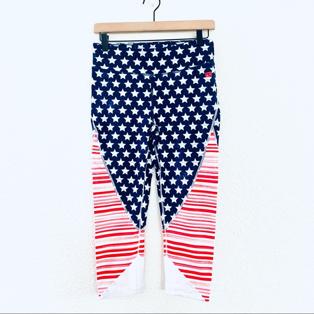 Tommy Hilfiger Red, White & Blue Star & Stripe Leggings